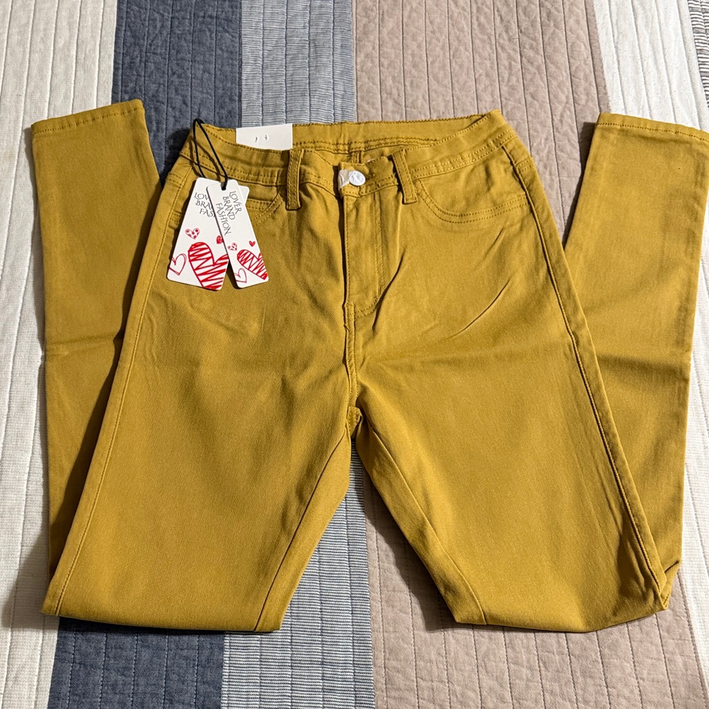 Love Brand Mustard Pants